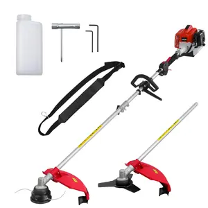 Amerisun Gas Brush Cutter & Trimmer – High-Powered 2-Stroke Engine, Dual Cutting Heads, Lightweight & Easy to Use(AM4532)