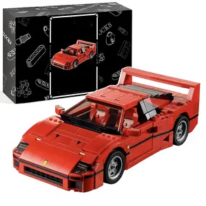 F40 Creator Construction Set Model Car Kit - Collectible Building Set for Adults, Ages 18+ - Detailed Car Kit, 1158 pieces #Summervibes