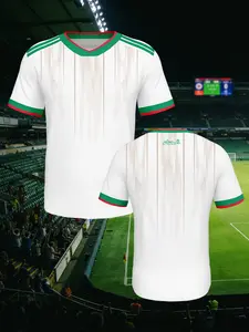 Algeria 2026 Home Football Jersey, Latest Print Design, Breathable Fabric, Quick-Dry Comfort, Perfect Gift for Sports Lovers