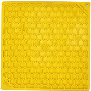 SODA PUP Honeycomb Design Emat Enrichment Lick Mat