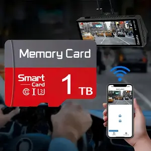 2 Sets 1TB sd memory card, micro sd card, Microsdxc Card, micro tf, sd card with durable adapter, flash storage for tablets, mobile phones, speakers, cameras, PCs, dashcams and surveillance cameras Sd Card Included