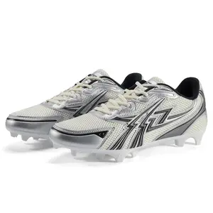 ENZO’ RUNNERZ’ Men's Football Cleats, Low Top Lace-Up Athletic Shoes, Anti-Slip Turf & Grass Training Shoes