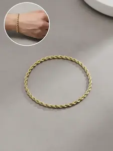 Men's Simple Style Rope Chain Bracelet, Fashion Jewelry for Party & Daily Wear, Trendy Versatile & Exquisite Jewelry for Birthday Gifts