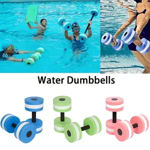 Foam Water Dumbbells – Pool Exercise Weights