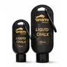 SPINTO FITNESS Liquid Hand Chalk - Quick-Drying Magnesium Carbonate Formula, Mess-Free with Durable Grip Support, 50ml/100ml Portable Bottle with Carabiner Clip, Wet Palm Protection for Athletes, Ideal for Weightlifting, Training, Deadlifting, Gymnastics