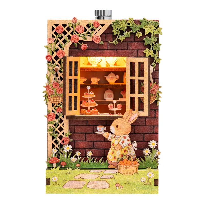 ETKVR RFM06 Encounter a kitten Street Corner Mini House Fridge