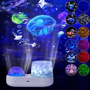 Starry Sky LED Night Light Projector, Novelty Projection Lamp, Aurora Projector Lamp, Boy Girl Birthday Gift, Christmas Decoration, Bedroom Decor, Best Christmas Gift, Led Lamp Lighting, Indoor Room Lights