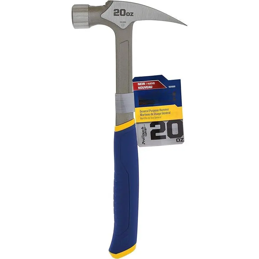 Framing Hammer, 20oz Steel Demolition Hammer with Magnetic Nail Starter (IWHT51024)