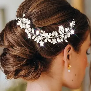Rhinestone Bride Wedding Hair Accessories   Hair Pieces for Women