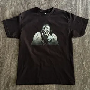 Classic Shocking Emoji Vintage Print Short Sleeve American Retro Funny Meme T-Shirt