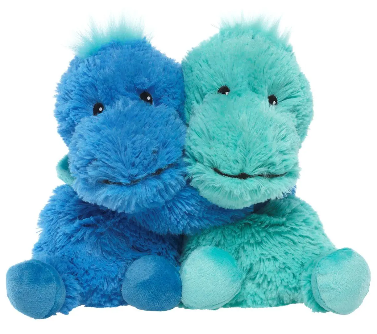 DINOSAUR - WARMIES HUGS TWIN Cozy Plush Heatable Lavender Scented Stuffed Animal