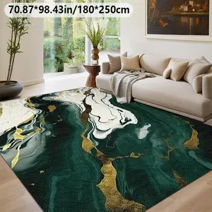 Abstract Art Modern Wind Area Carpet Machine Washable Home Decoration Sofa Tea Table Cushion Bedside Cushion Dining Table Cushion Kitchen Study Home Carpet Floor Cushion
