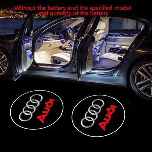Ed Car Door Logo Welcome Lights, Auto Laser Projector Lamp for Audi Models, Enhance Your Vehicle's Entry Experience, Courtesy Welcome Lights