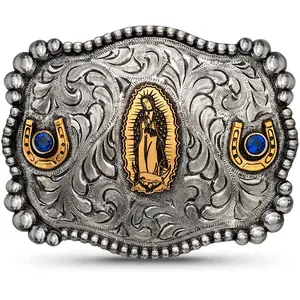 Virgen de Guadalupe Belt Buckle
