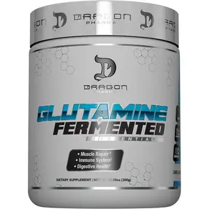 Fermented Glutamine Powder – 5g per Serving – Supports Muscle Repair, Recovery & Digestive Health – Vegan, Non-GMO Supplement – 60 Servings