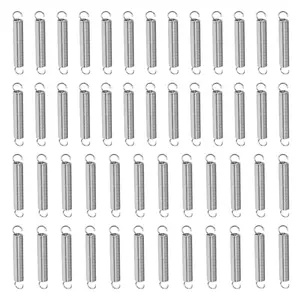 50PCS Extension Spring - Stainless Steel Extension Springs with Hook Ends - 1/4" x 1-1/2" - Ideal for Various Applications - Durable and Reliable Small Springs