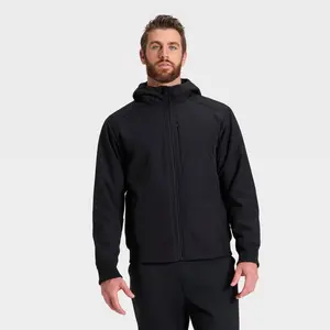 Men's Soft Shell Fleece Jacket - All In Motion