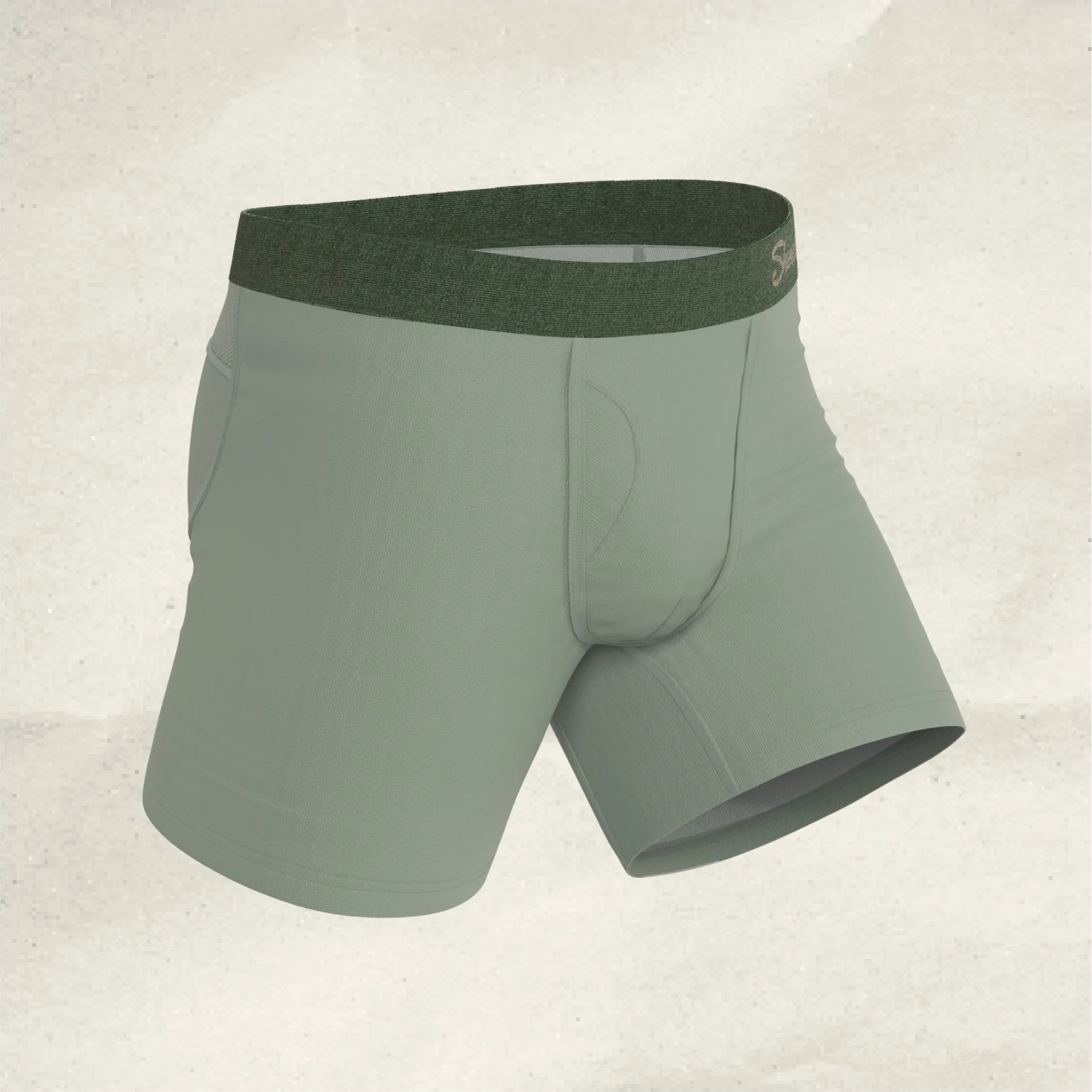 The Manzanilla | Shinesty Olive Green paradICE™ Cooling Ball Hammock® Underwear