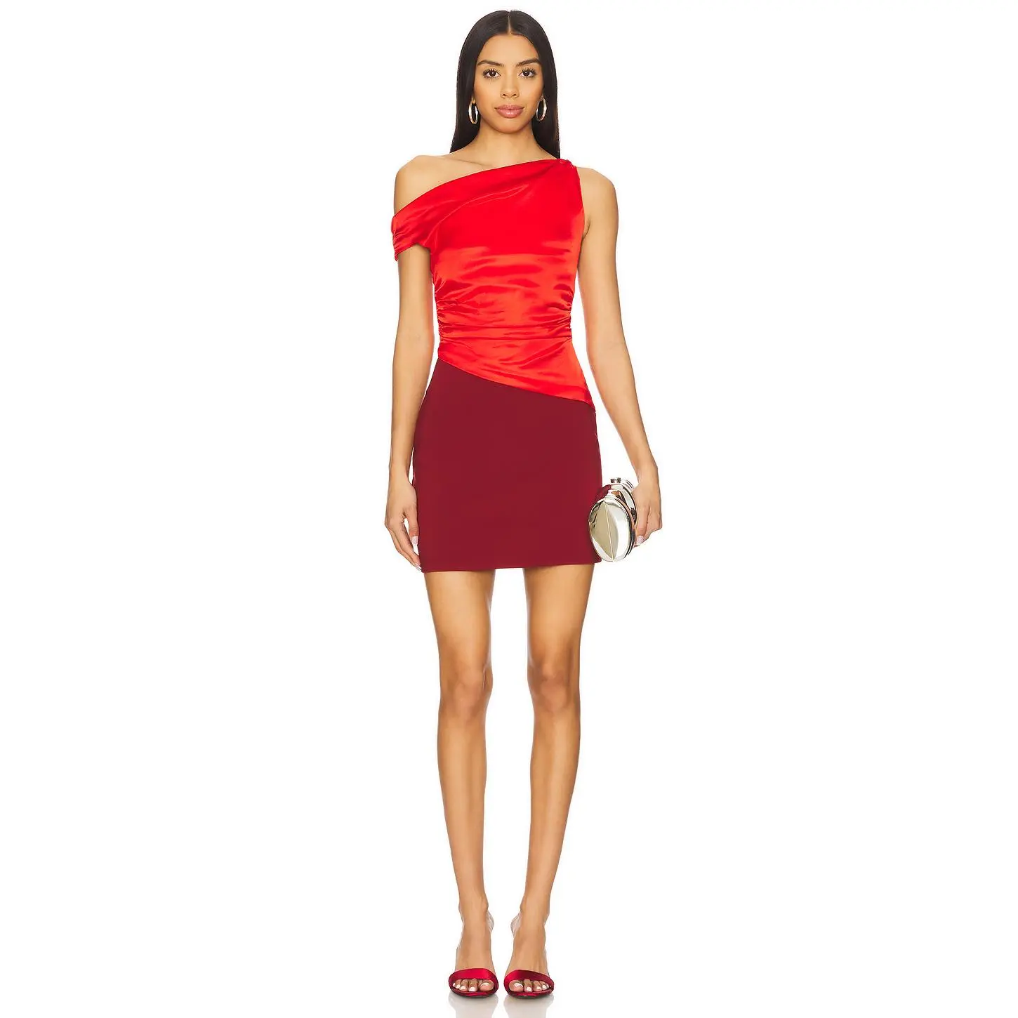 Lovers and Friends Keily Mini Dress in Red