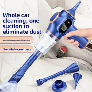 Cordless Handheld Vacuum, Compact Mini Suck-Blow Dual-Function Cleaner with Strong Suction, Fully Cordless Device for Car Interior Care and Home Use, Handheld Vacuum Cordless
