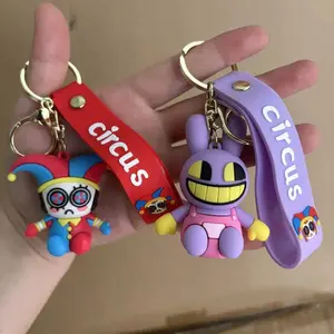 The Amazing Digital Circus TADC Game Peripherals Pomni Jax Figure Models Keychains Decorative Bags Car Keychains Practical Gifts
