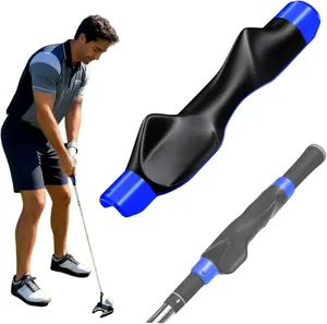 Golf Club Grip Trainer, Lightweight Swing Trainer Golf Training Aid with Anti-Slip Wrist Support Accessories for Correct Hand Position & Grasp
