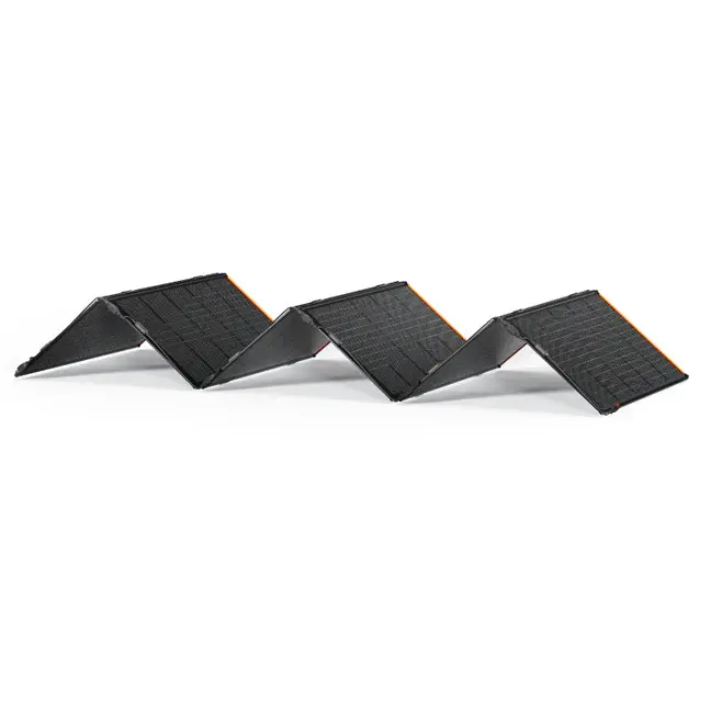 Summervibes: Jackery SolarSaga 500X Foldable Solar Panel, 25% Efficiency TOPCon Bifacial Portable Solar Panels, Foldable Compact Charger with Kickstands for Power Stations, IP68 Waterproof for Home Backup & DIY Solar System