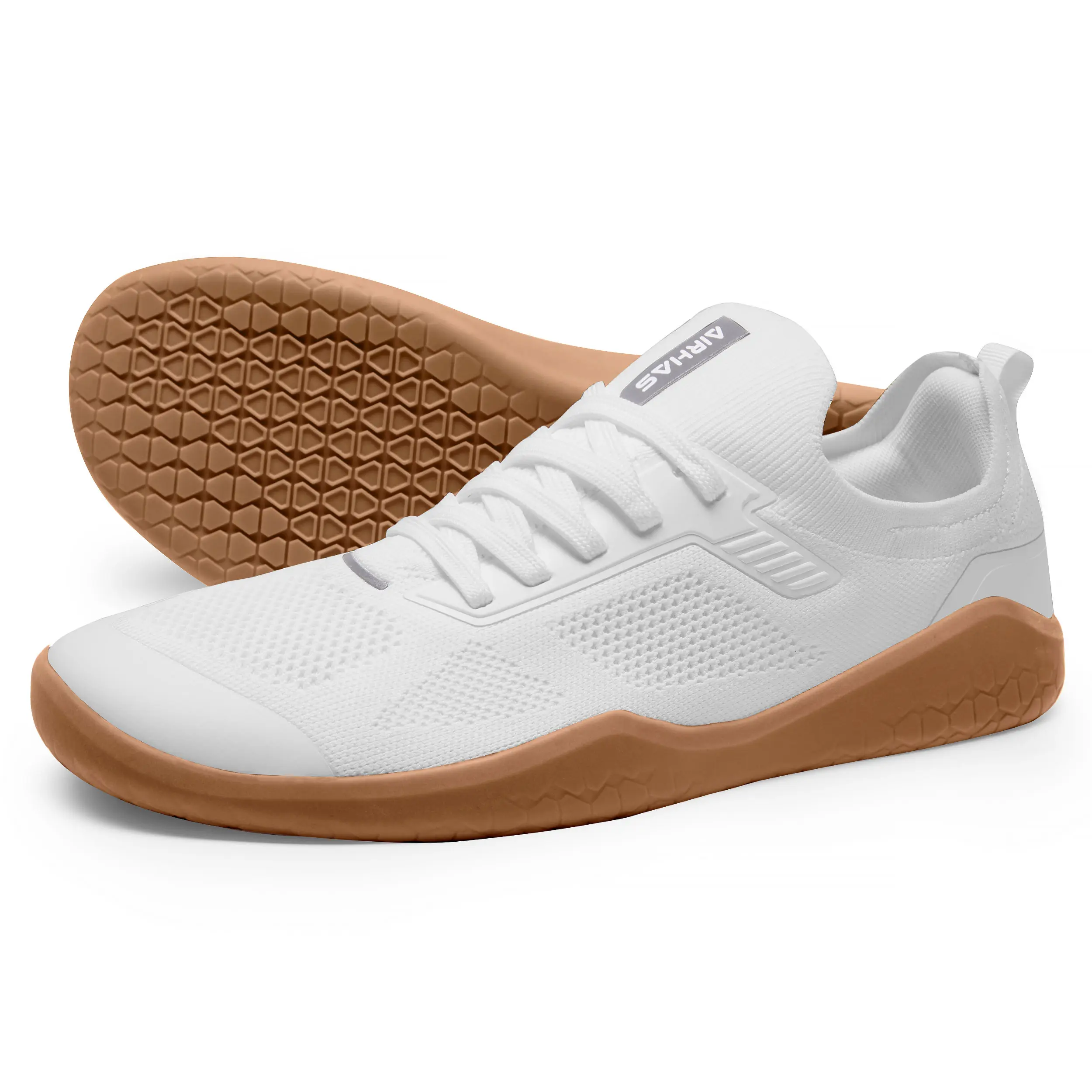AIRHAS Men's Barefoot Shoes Zero Drop Wide Toe Box Minimalist Slip-on Gym Shoes for Men Deadlift Cross Training Sneakers #Outdoorfun #TikTokShopBlackFriday #SummerVibes#TikTokShopDealsforYouDays