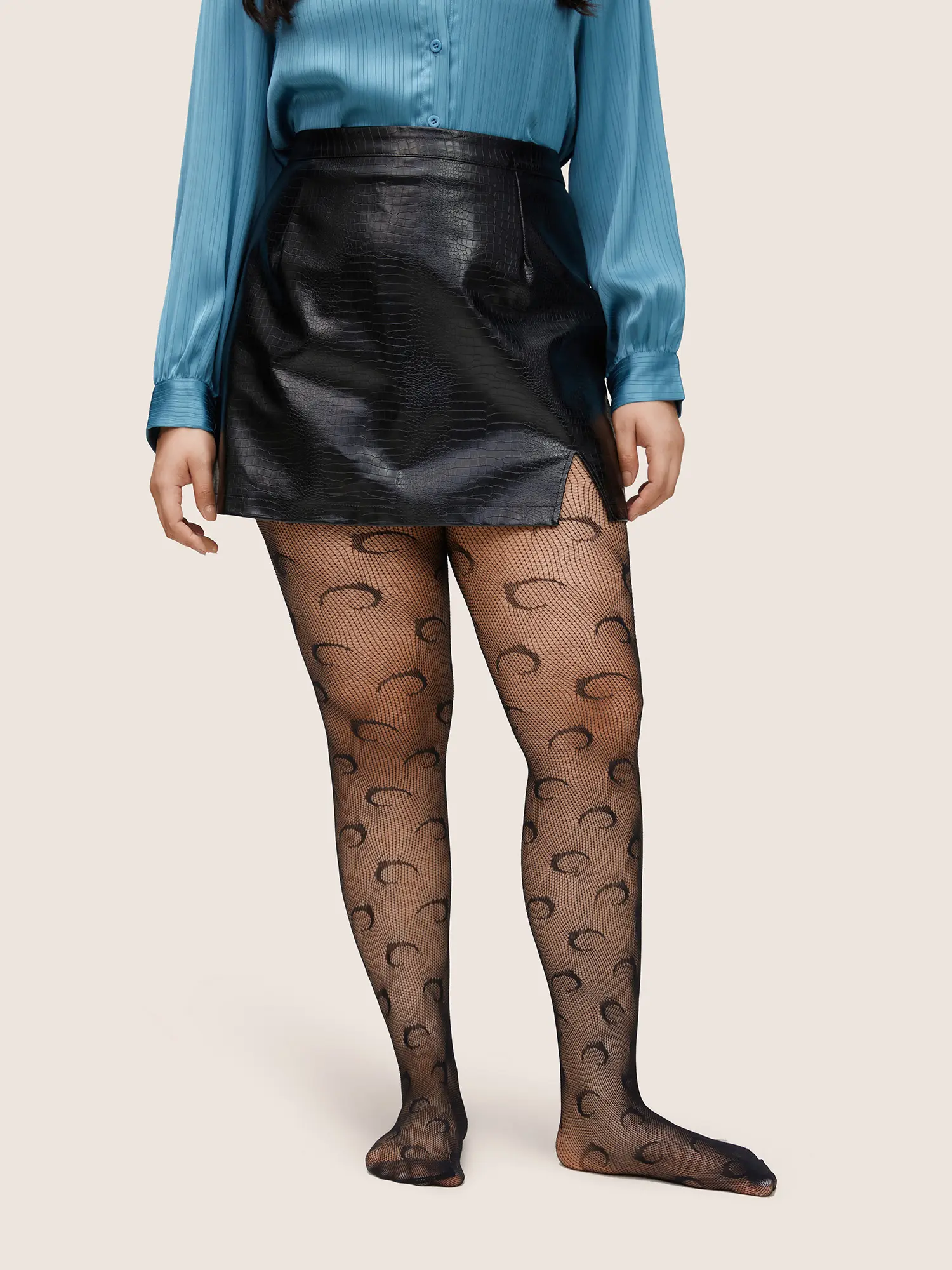 Women's 2-Pack Black Mesh Fishnet Pantyhose - Snug-Fit Nylon Fabric, Regular Fit, Party-Ready Full-Length Layering Hosiery, Hand Washable, Cool Iron, Do Not Dry Clean