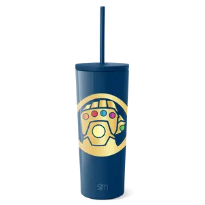 Simple Modern Officially Licensed Marvel Classic 24oz Insulated Tumbler with Straw Lid