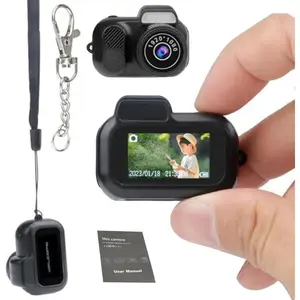 Camera, 1080P mini Pixel Camera,  mini DV/Camcorder, Portable Chain with Eight Filters, Long  Life for Indoor and Outdoor use (No Memory Card)