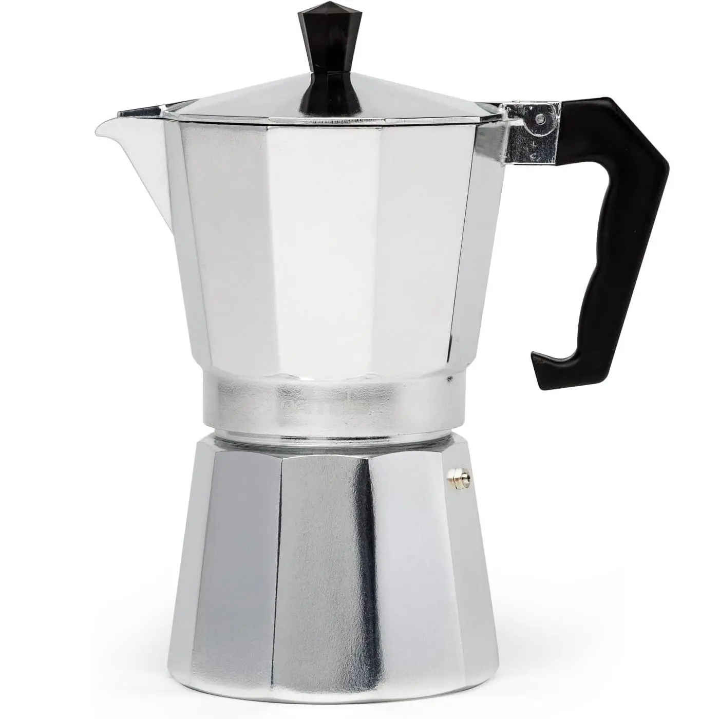 Stainless Steel Moka Pot, Mokapot, 1pc Durable Coffee Maker, Coffee Making Tool for Home Office Use, Camping Kitchenware, Outdoor Camping Coffee Maker, Coffee Equipment