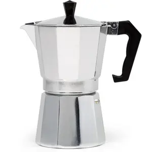 Stainless Steel Moka Pot, Mokapot, 1pc Durable Coffee Maker, Coffee Making Tool for Home Office Use, Camping Kitchenware, Outdoor Camping Coffee Maker