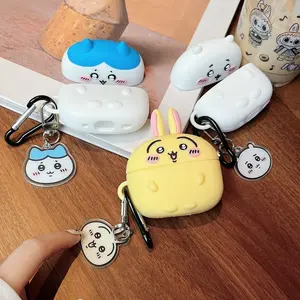 1 Nanka Chiisakute Kawaii Yatsu headphone case,Cute wireless Bluetooth earphone case, drop resistant, durable and stylish accessory, suitable for AirPods pro3/1/2/3/4/pro/pro2, Headphone Accessories(Different models may have different shapes)