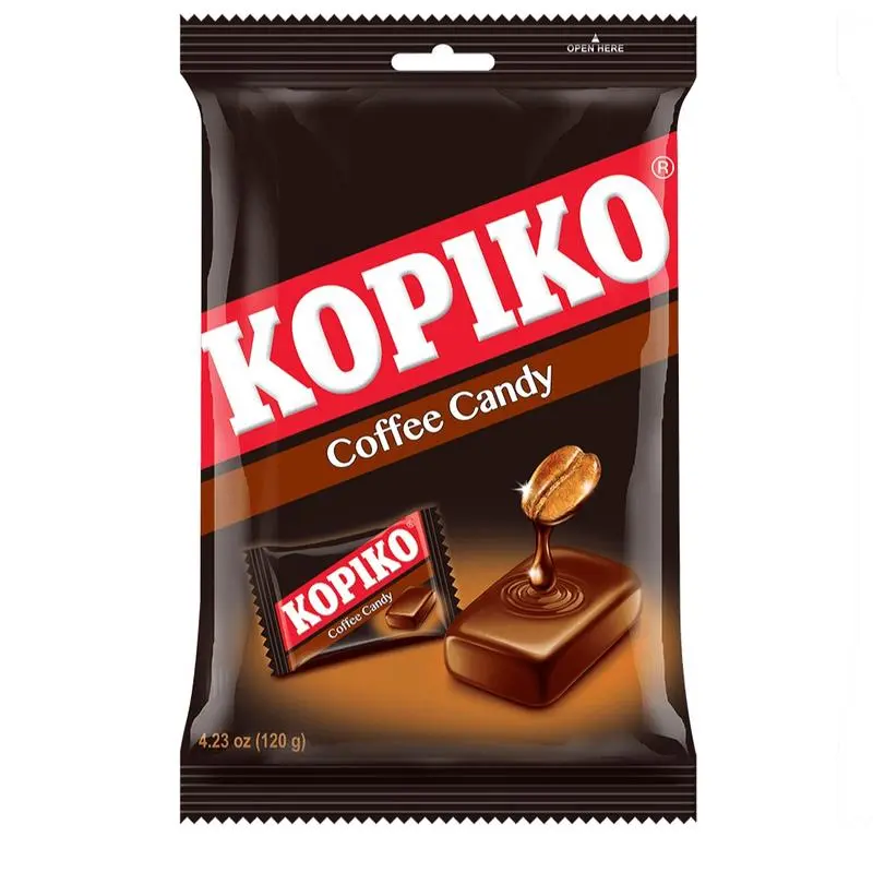 KOPIKO Coffee Candy Real Coffee Anytime Sweet Snack Candies Snack Bean Bonbon 4.23 oz