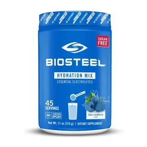 BioSteel Hydration Mix Blue Raspberry (45 Servings) Amino Acids BCAA Natural function