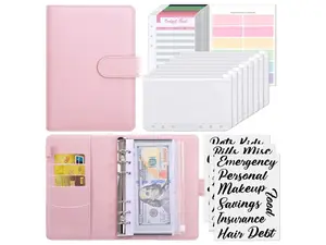 Budget Binder with Cash Envelopes – Zipper Pockets & Expense Sheets for Saving and Money Management Budget Binder with Cash Envelopes – Zipper Pockets & Expense Sheets for Saving and Money Management
