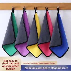 Bulk Thickened Double Sided Cleaning Towels Super Absorbing No Lint Kitchen Dish Cloth Car Wash Towels for Home Cleaning