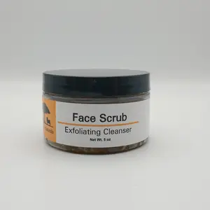 Natural Face Scrub – Gentle Exfoliation & Hydration (4 oz)