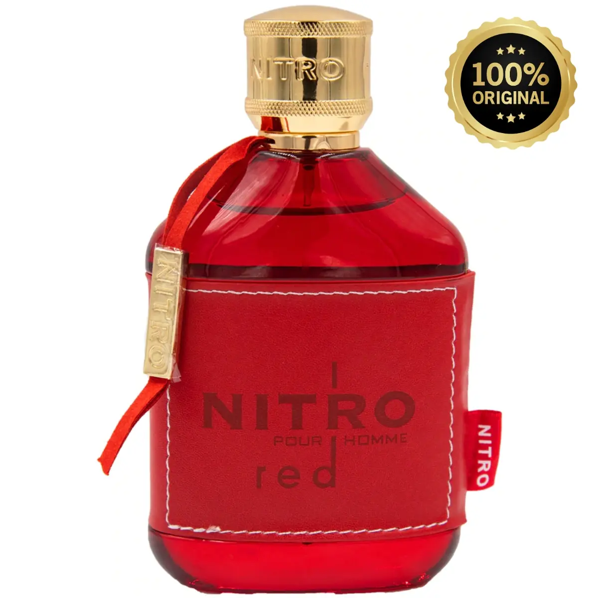 Dumont Nitro Red Eau De Parfum (EDP) Spray for Men - 3.4 Oz Aromatic Citrus Woody Unisex Fragrance with Citrus Fruit, Floral Notes, Aromatic Spray Bottle, Single Item, Aromatic Spray Bottle Unisex Fragrance