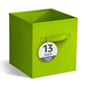 Sorbus 13 Inch Foldable Storage Cube Bin with Handles Sorbus 13 Inch Foldable Storage Cube Bin with Handles