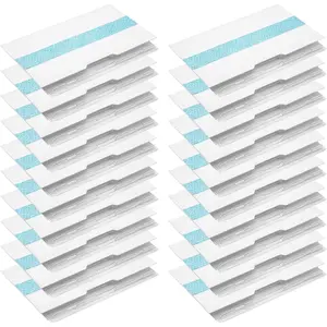 20 Pack Disposable VACMOP Mop Pad Refills Compatible with Shark Vacmop VMP30 VM252 VM250 VM200 Disposable Replacement Mop Pads