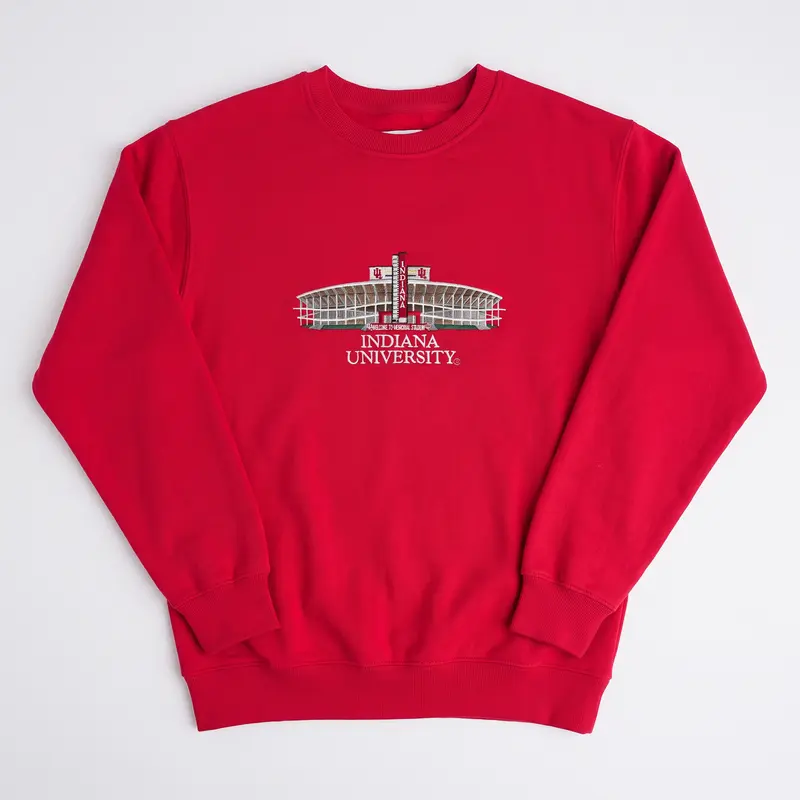 Embroidered College Crewneck | SCHOOLS A-M