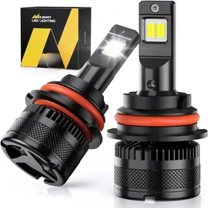 Nilight 9004/HB1 LED Headlight Bulbs N40 Series 100W 20000LM 6000K IP67 | 2 BULBS Super Bright Waterproof dealsforyoudays, Car Headlights, Led Headlamp