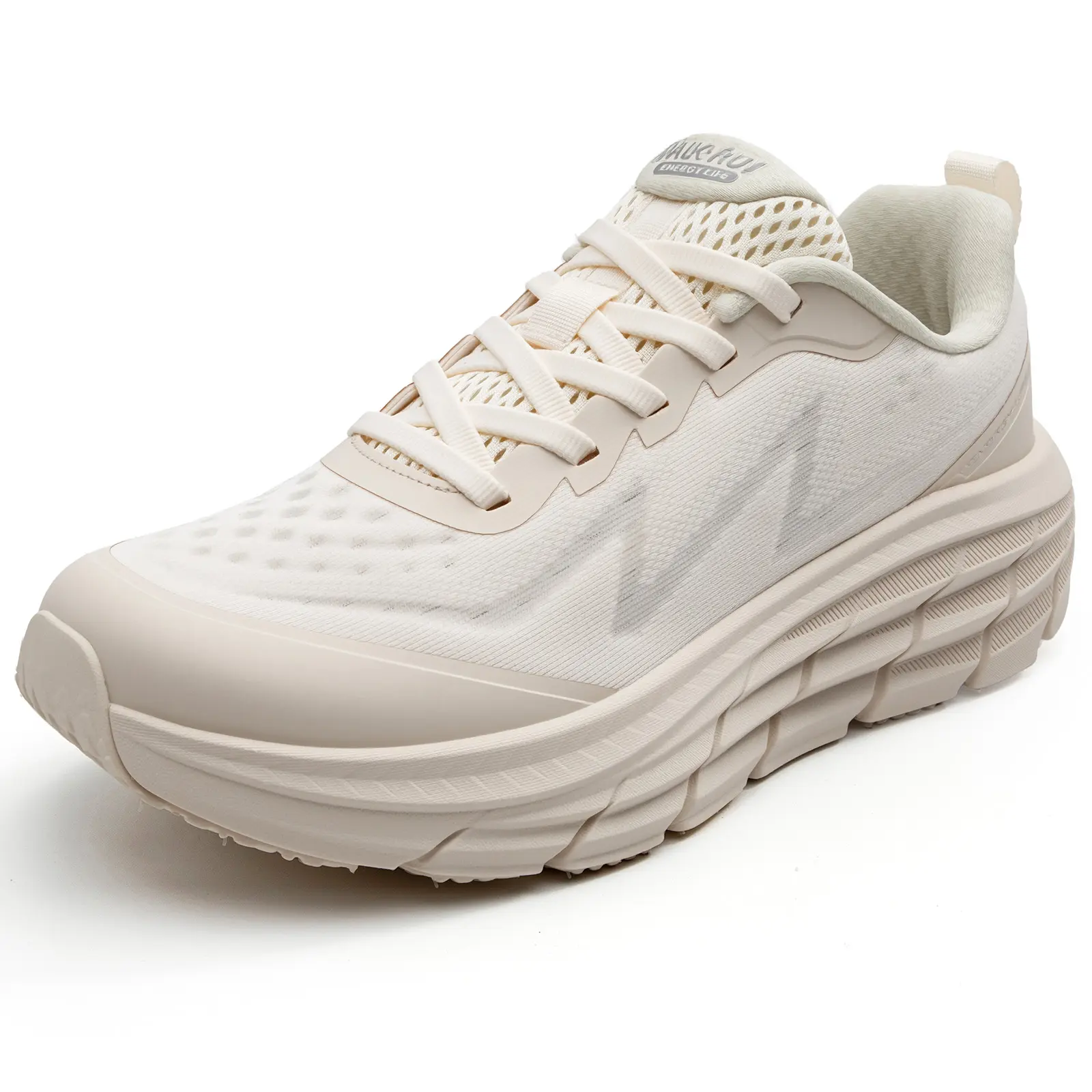 KOLILI Women's Workout Sneakers, Lightweight Breathable Knit Mesh Shoes with Thick Cushioning for All-Day Support, Gym & Everyday Wear, Runner Walking Shoes, Sporty Running Shoes