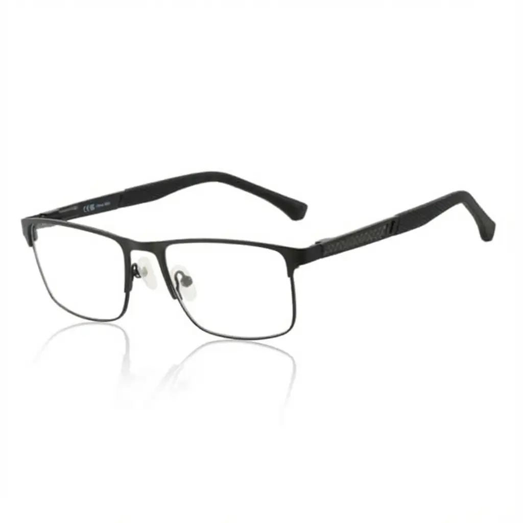 ZENOTTIC Carbon Fiber Anti Blue Light Glasses,Unisex Alloy Frame with Spring Hinge,Durable High-Quality Comfortable for Big Heads, Gaming Office Use Business Style Eyewear