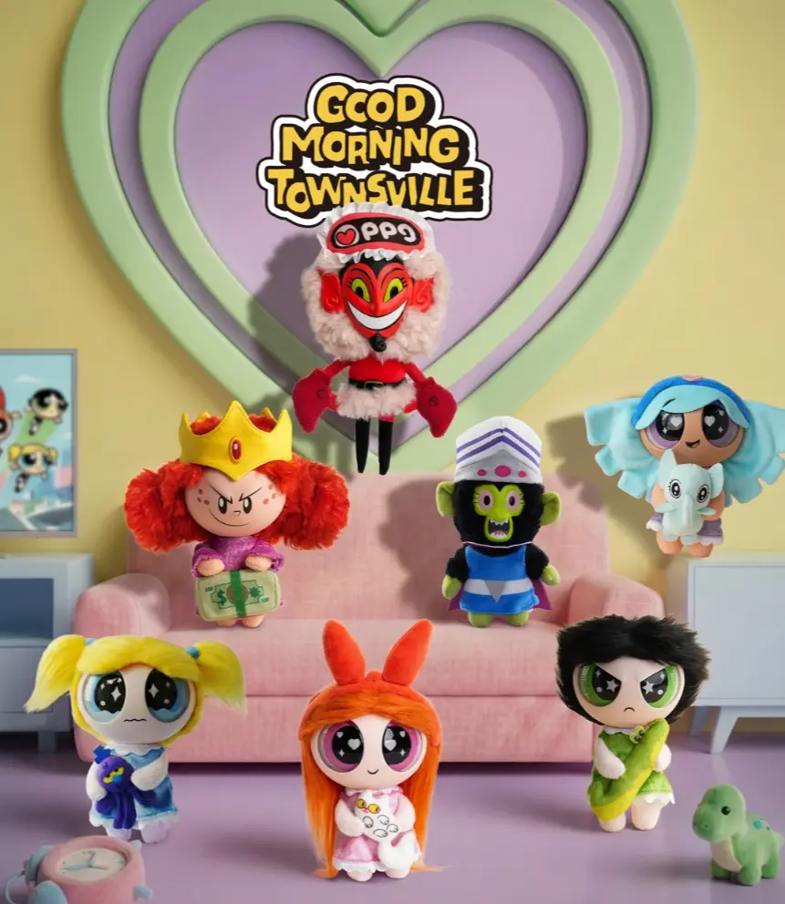 Powerpuff Girls Good Morning Townsville Series Plush Blind Box