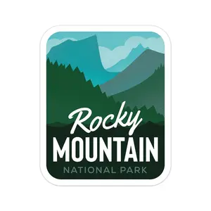 Rocky Mountain National Park - Vinyl Sticker