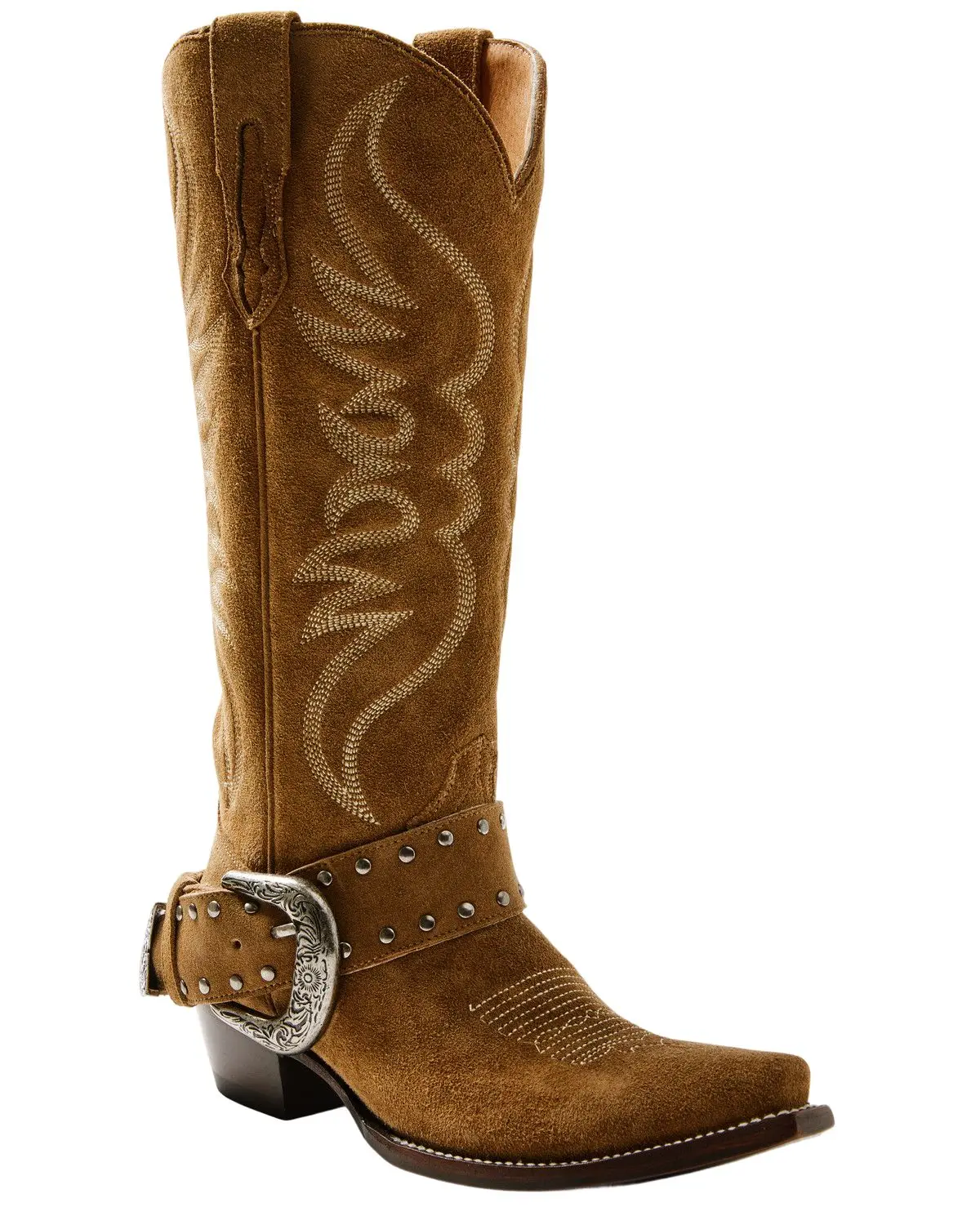 Idyllwind Women's Women'S Somethin Bad Suede Tall Western Boot Snip Toe - Biwsp26l45