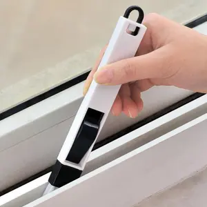 Window Groove Brush - Crevice, Dustpan, Air Conditioner Cleaner |   Multi-Purpose Kitchen Cleaning Tool